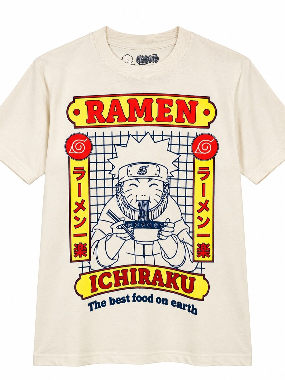 Ichiraku Ramen Graphic Tee - Cream